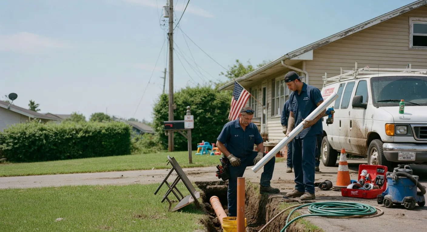 Sewer Line Inspection in Lexington, OK
